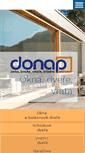 Mobile Screenshot of donap.cz